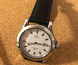 PARKOUR(パルクール)とオメガ シーマスター 120Mクォー﻿ツを組み合わせたお客様