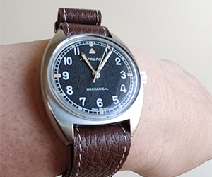 TYPE NATO LEATHER(タイプナトーレザー)とハミルトン カーキ パイロット パイオニア メカを組み合わせたお客様