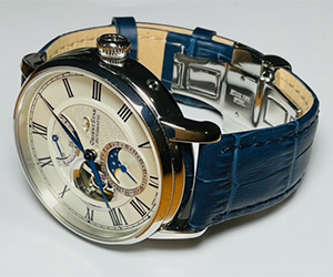 BOLLE(ボーレ)とオリエントスター クラシックコレクションメカニカルムーンフェイズ RK-AY0102Sを組み合わせたお客様