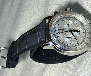 ROCHELAIS GRAIN(ロシェールグレイン)とツェッペリン 100周年記念モデル 7680-M1 を組み合わせたお客様