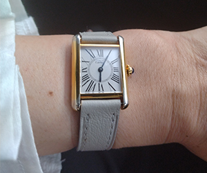 ORLEANS(オルレアン)とカルティエ マストタンクオパランを組み合わせたお客様