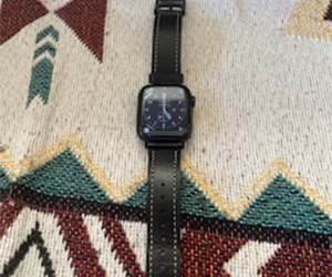 牛革フラットベルトとApple Watchを組み合わせたお客様