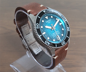 TISSOT シースター 1000 40㎜ T120.807.11.091.00とGRENOBLE(グルノーブル)を組み合わせたお客様