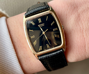 ヴィンテージ セイコーとVIOLINO（ビオリノ）を組み合わせたお客様