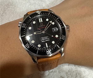 オメガ シーマスター プロフェッショナルとBOLLE(ボーレ)を組み合わせたお客様