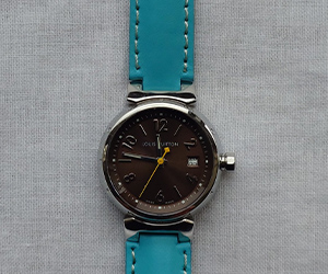 LOUIS VUITTON タンブールとオーダーメイドベルトを組み合わせたお客様