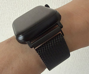 マグネティックメッシュベルトをApple Watch SE3と組み合わせたお客様