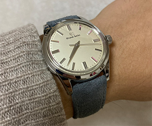 グランドセイコーsbgw231とAUXERRE(オセール)を組み合わせたお客様