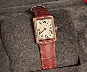 Cartier タンクマストSMとAVALLON(アバロン)を組み合わせたお客様