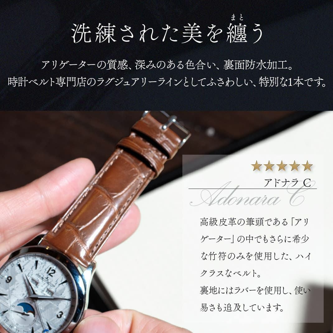 CASSIS カシス ADONARA C アドナラ シー アリゲーター ワニ革 時計