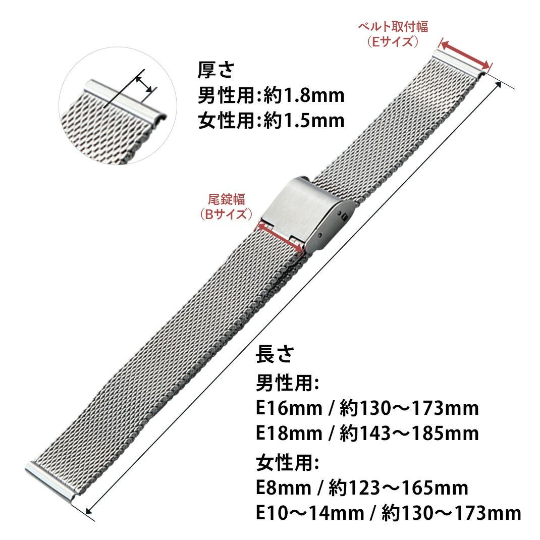 メッシュ スライド スペック