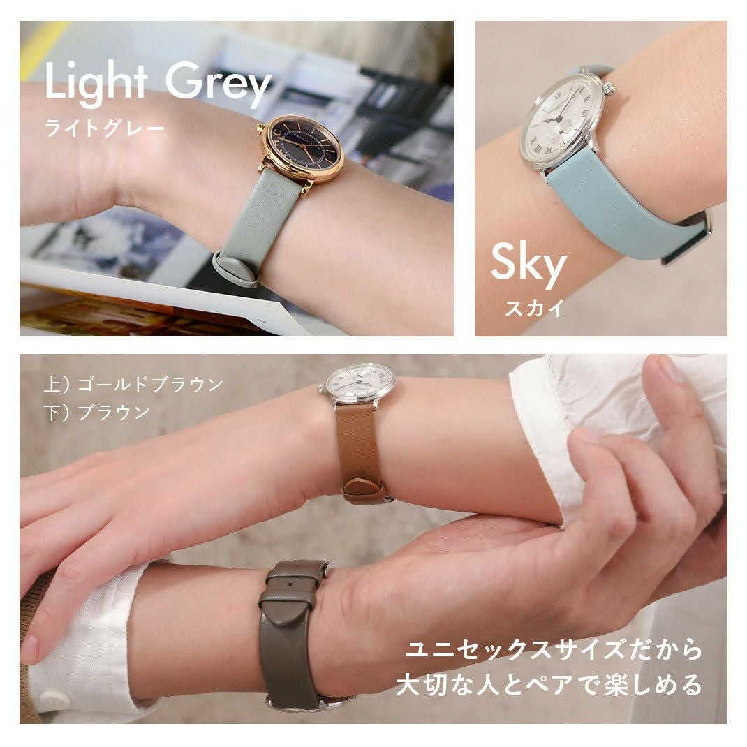 CASSIS カシス LOIRE ロワール カーフ 牛革 時計ベルト X1026H19