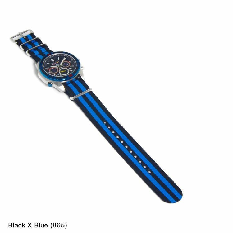 カシオ エディフィス CASIO EDIFICE にぴったり TYPE NATO 装着イメージ