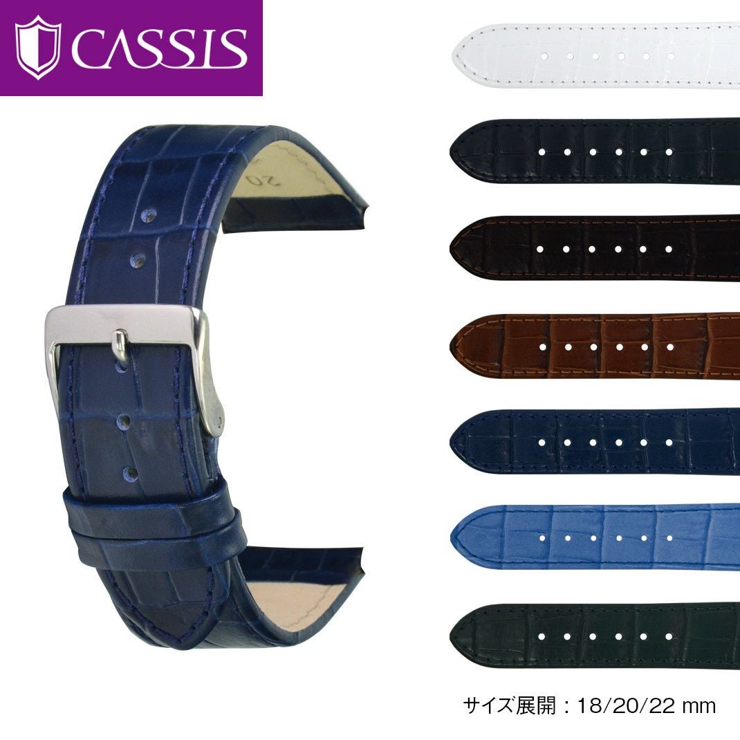 CASSIS カシス KIEL キール シャークスキン 時計ベルト U1098037