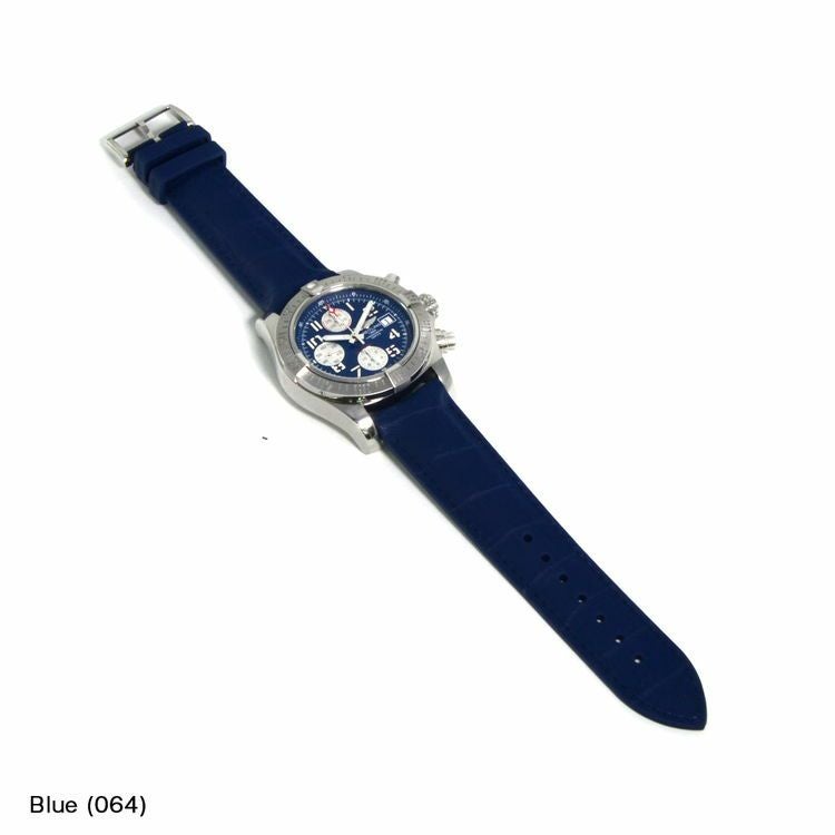 ブライトリング　アベンジャー BREITLING  AVENGER2 にぴったり CAOUTCHOUC CROCO 装着イメージ
