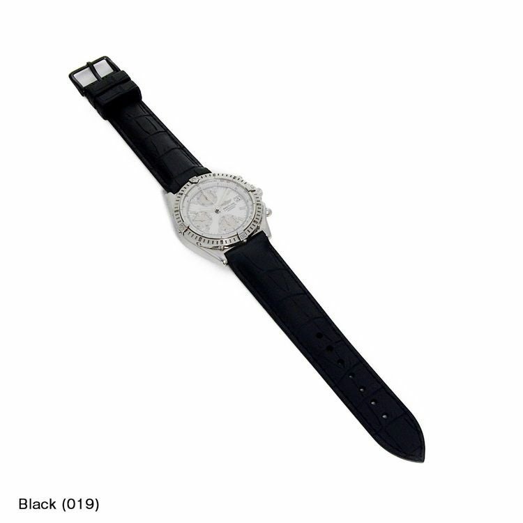 ブライトリング クロノマット BREITLING Chronomat にぴったり CAOUTCHOUC CROCO 装着イメージ