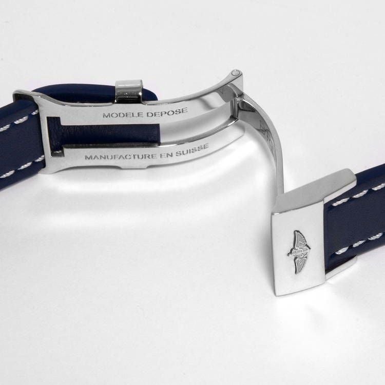 カシス時計ベルトTYPE BRE 2 D(タイプビーアールイーツーディー) バックル装着