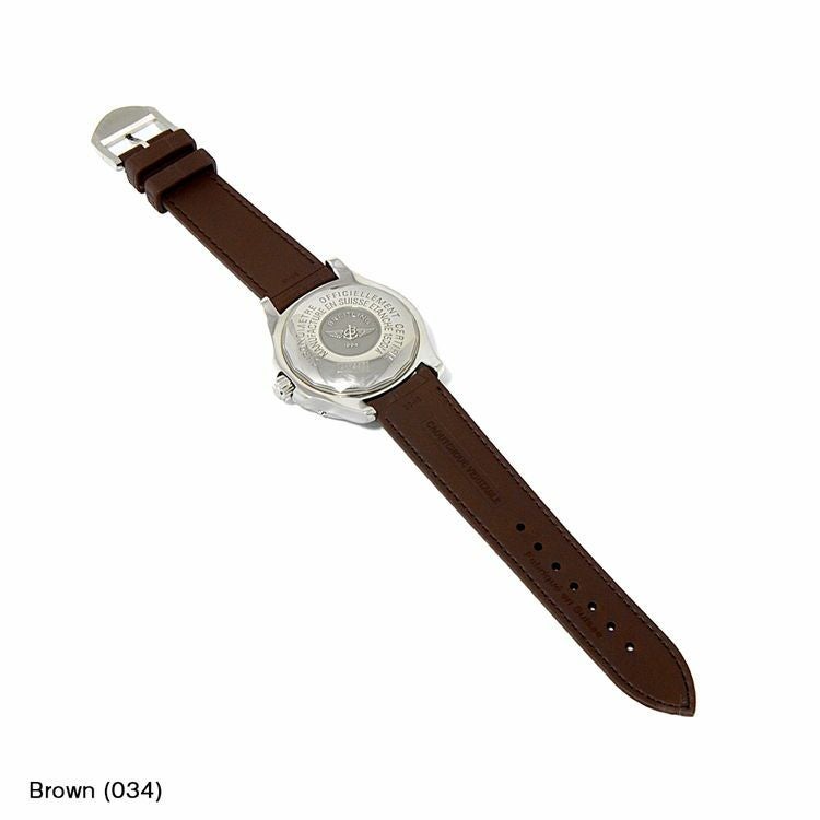 ブライトリング スーパーオーシャン BREITLING SUPEROCEAN にぴったり CAOUTCHOUC CROCO 装着イメージ