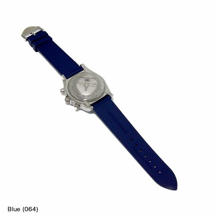 ブライトリング クロノマット44 エアボーン BREITLING CHRONOMAT 44 AIRBORNE にぴったり CAOUTCHOUC CROCO 装着イメージ