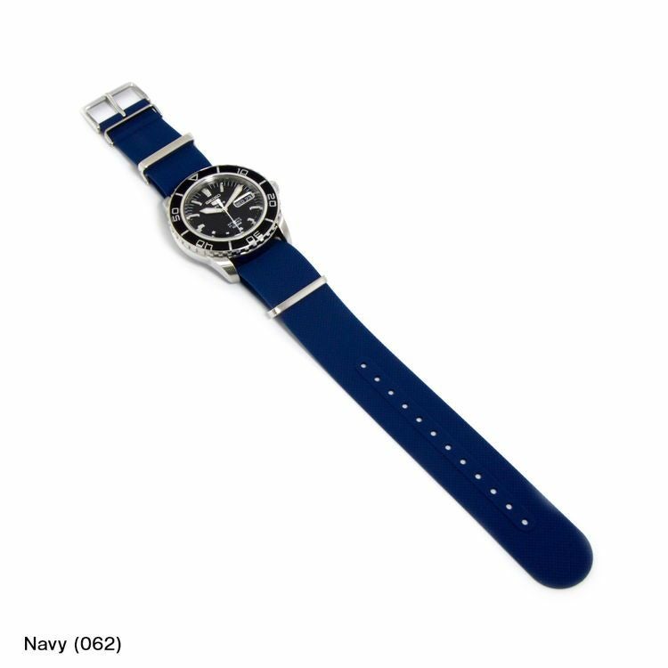 セイコー5 SEIKO 5 にぴったり TYPE NATO RUBBER 装着イメージ