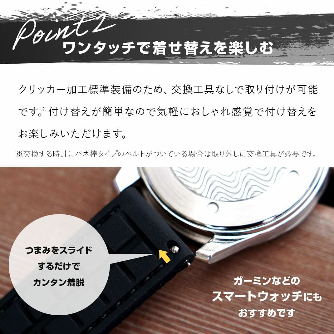 MORELLATO モレラート LIVENZA リヴェンツァ ラバー 時計ベルト