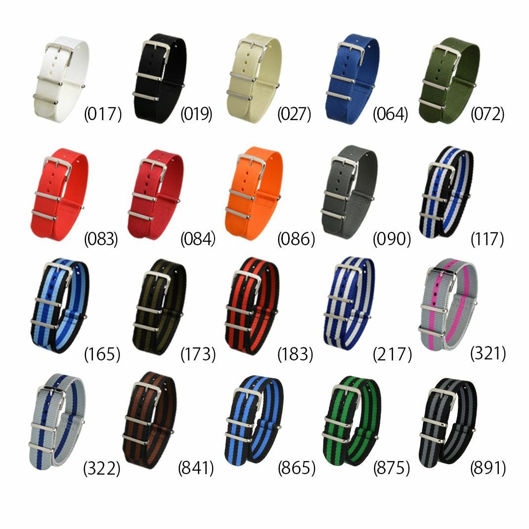 モンディーン MONDAINE にぴったり NATO カラー