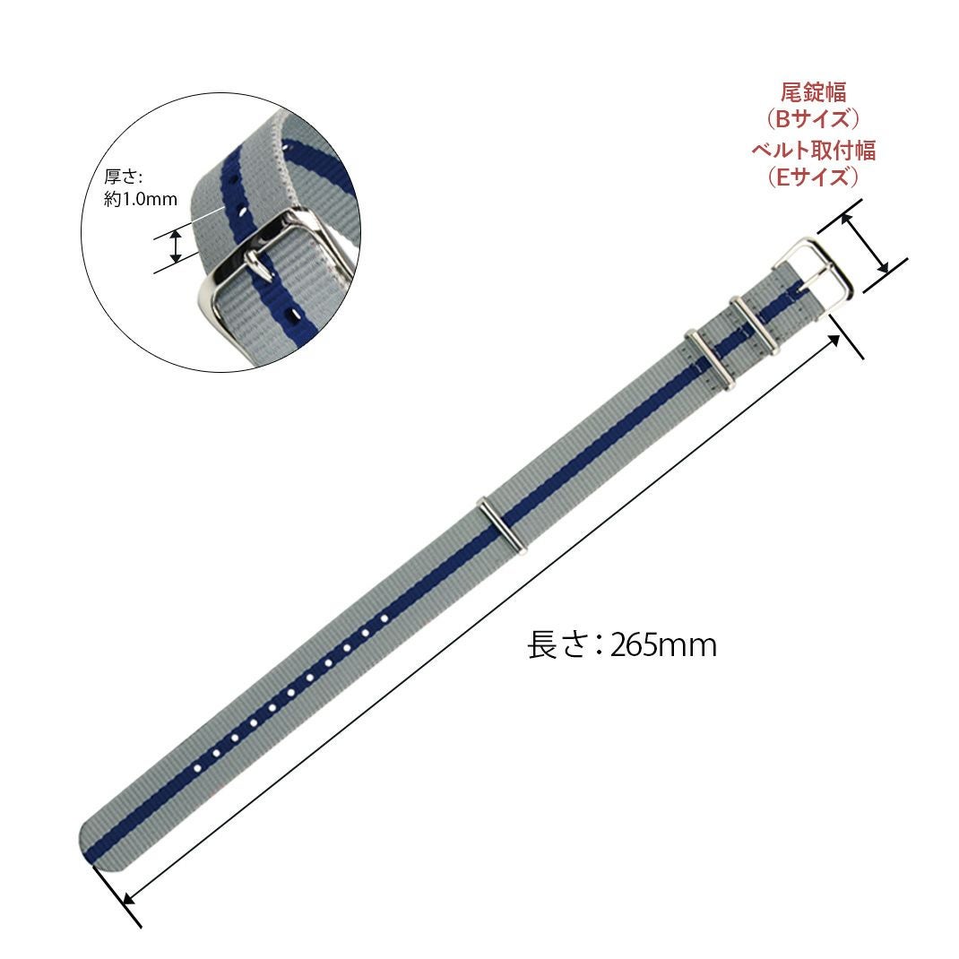 モンディーン MONDAINE にぴったり NATO スペック