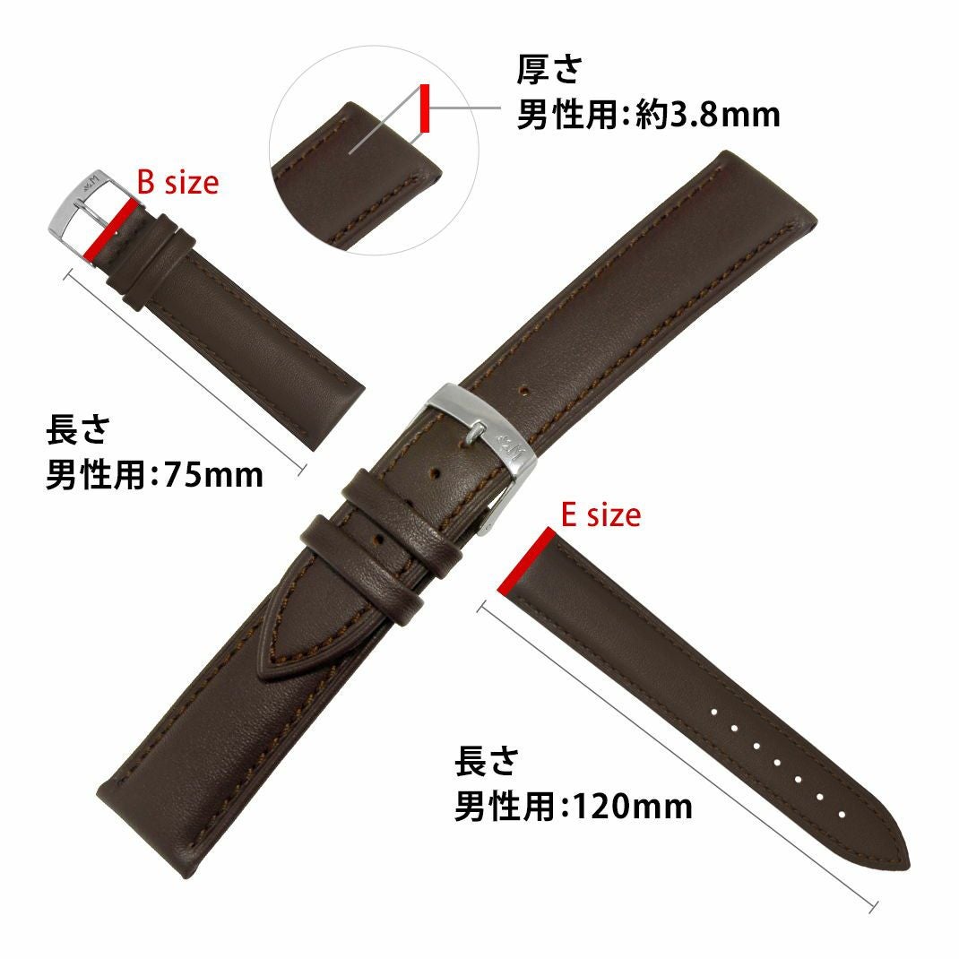 モレラート時計ベルト MUSA(ムーサ) スペック