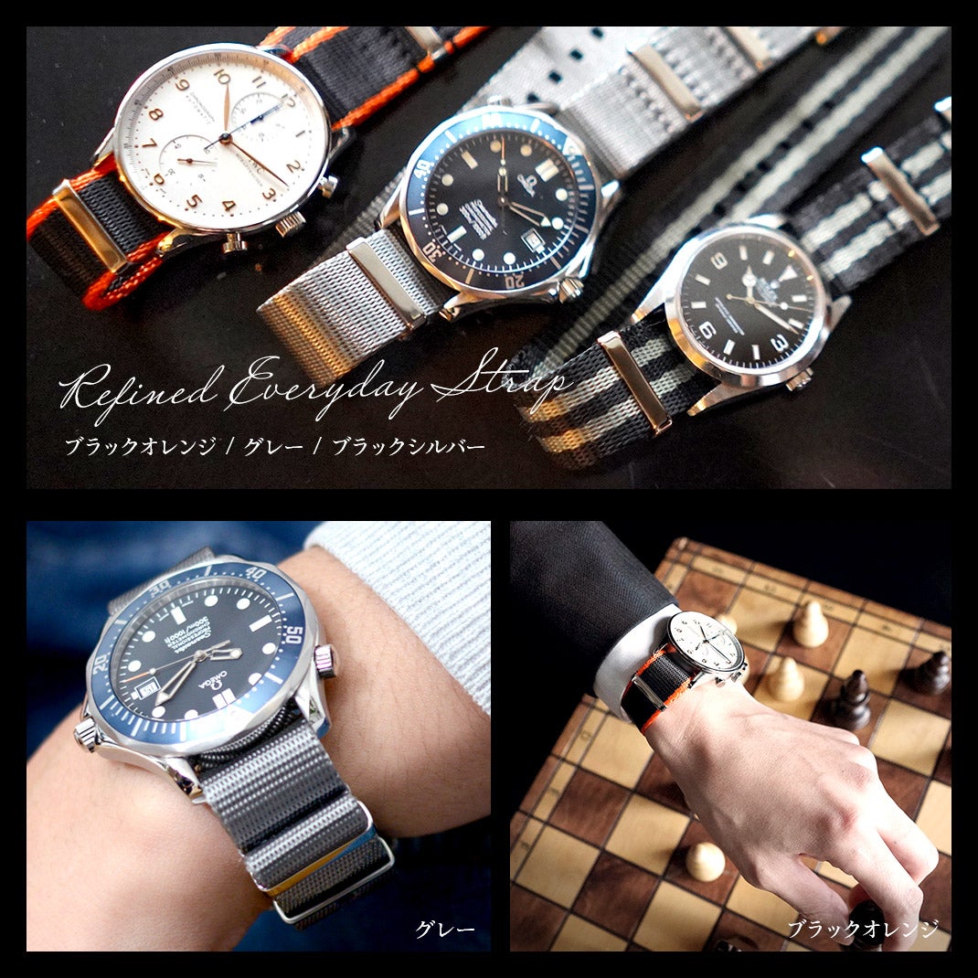 CASSIS カシス TYPE NATO LX タイプナトーエルエックス ナイロン 時計