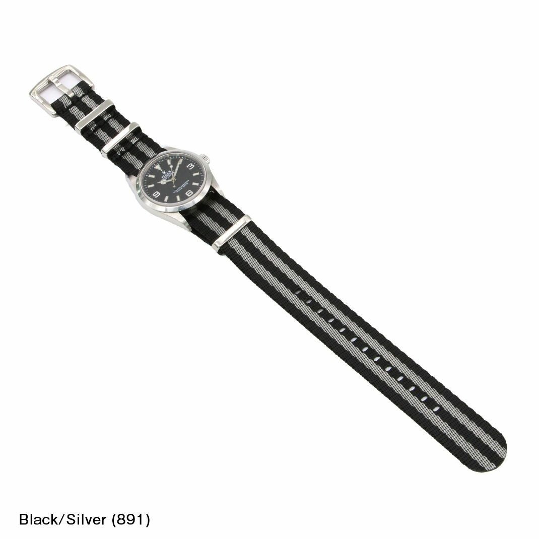 ロレックス エクスプローラー ROLEX Explorer にぴったり TYPE NATO LX 装着イメージ