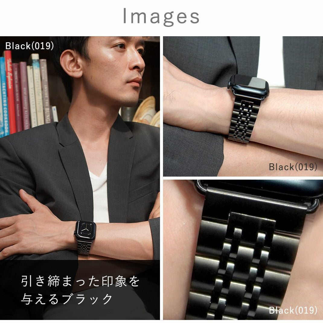 KUROCURRANT クロカラント 両開きバックルステンレスベルト ステンレス
