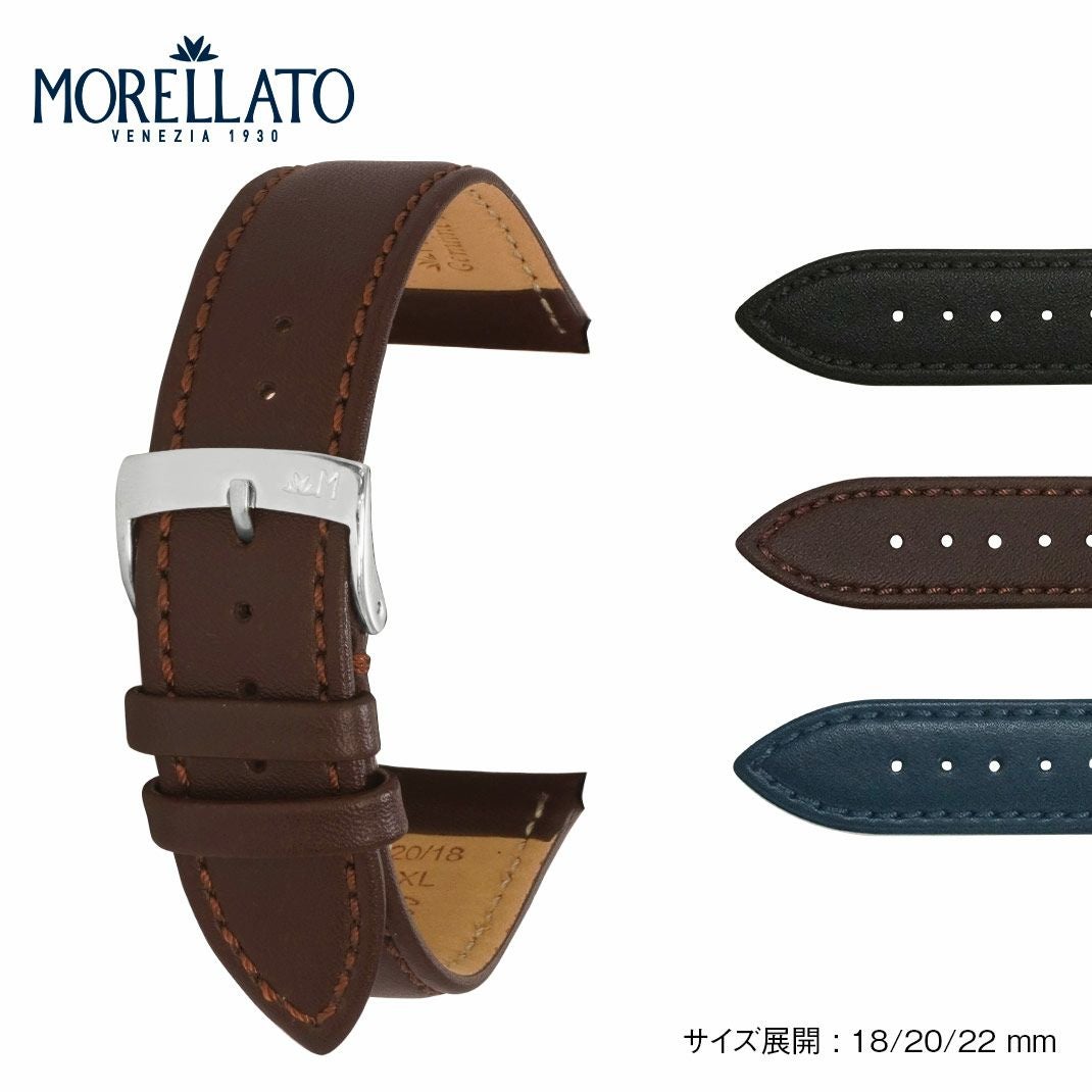 MORELLATO モレラート BOLLE ボーレ カーフ 牛革 時計ベルト Y2269480