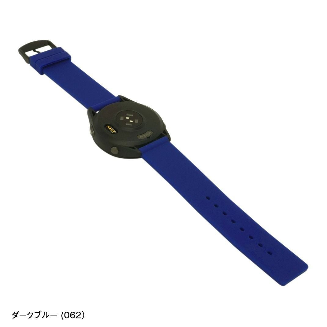 ガーミン フォアランナー 265 用 完全防水 GARMIN FORERUNNER 265 にぴったりの ベルト バンド CASSIS カシス TROYES トロワ 装着イメージ