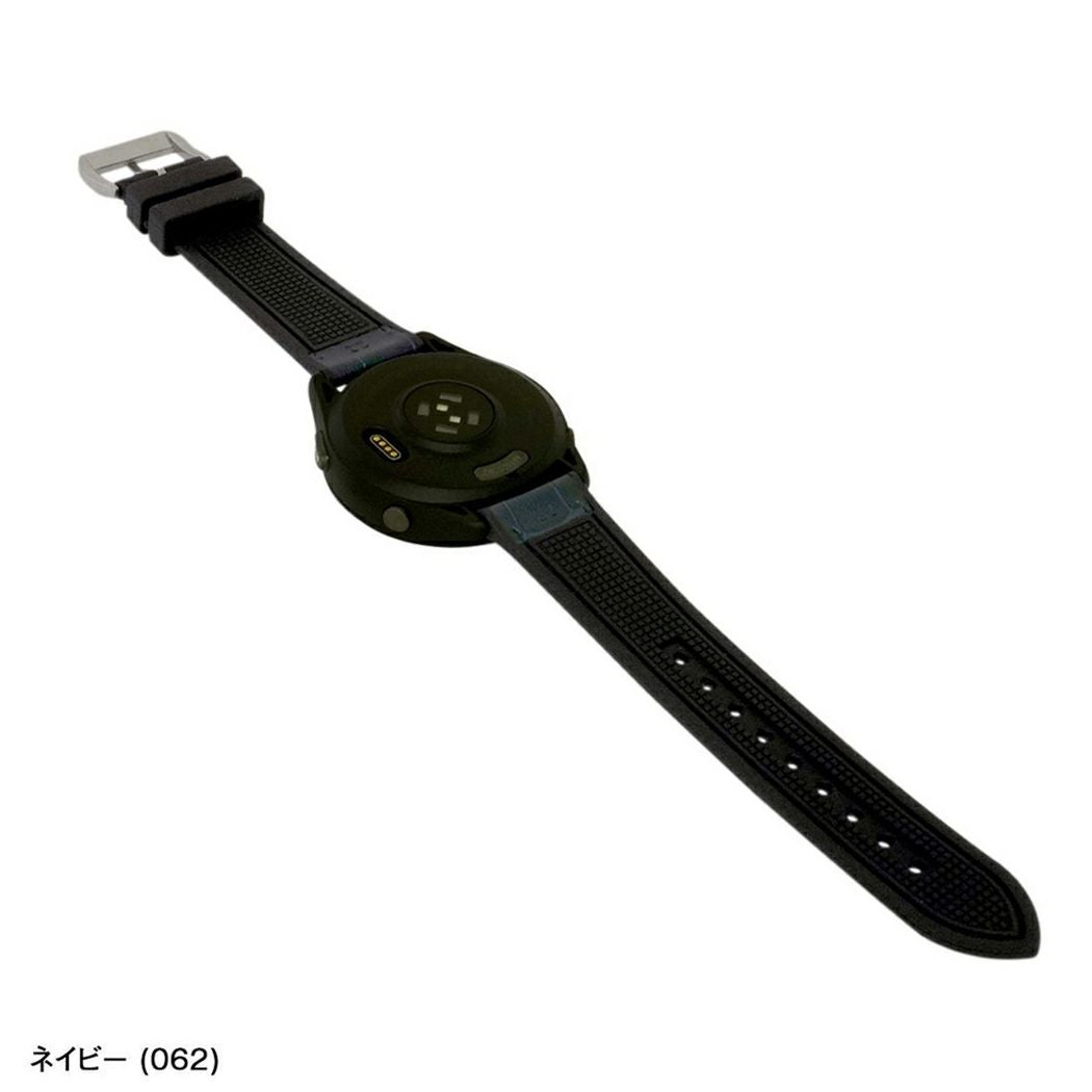 ガーミン フォアランナー 265 用 GARMIN FORERUNNER 265 にぴったりの 時計ベルト 時計 ベルト カーフ(牛革)型押し 裏面防水 CASSIS カシス ROCHELAIS GRAIN