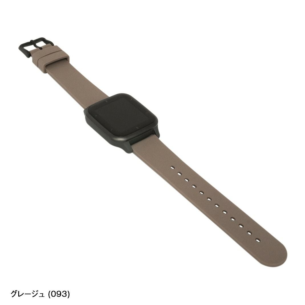 ガーミン ヴェニュー エスキュー2 用 GARMIN Venu SQ 2 スマートウォッチ にぴったりの CASSIS カシス 完全防水 AMIENS アミアン 20mm 