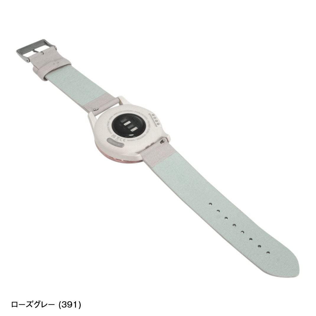 ガーミン ヴィヴォムーブ トレンド 用 GARMIN VIVOMIVE TREND にぴったりの LOIRE ロワール 革ベルト 時計 腕時計 裏面防水 時計ベルト 交換 カーフ x1026h19 バンド