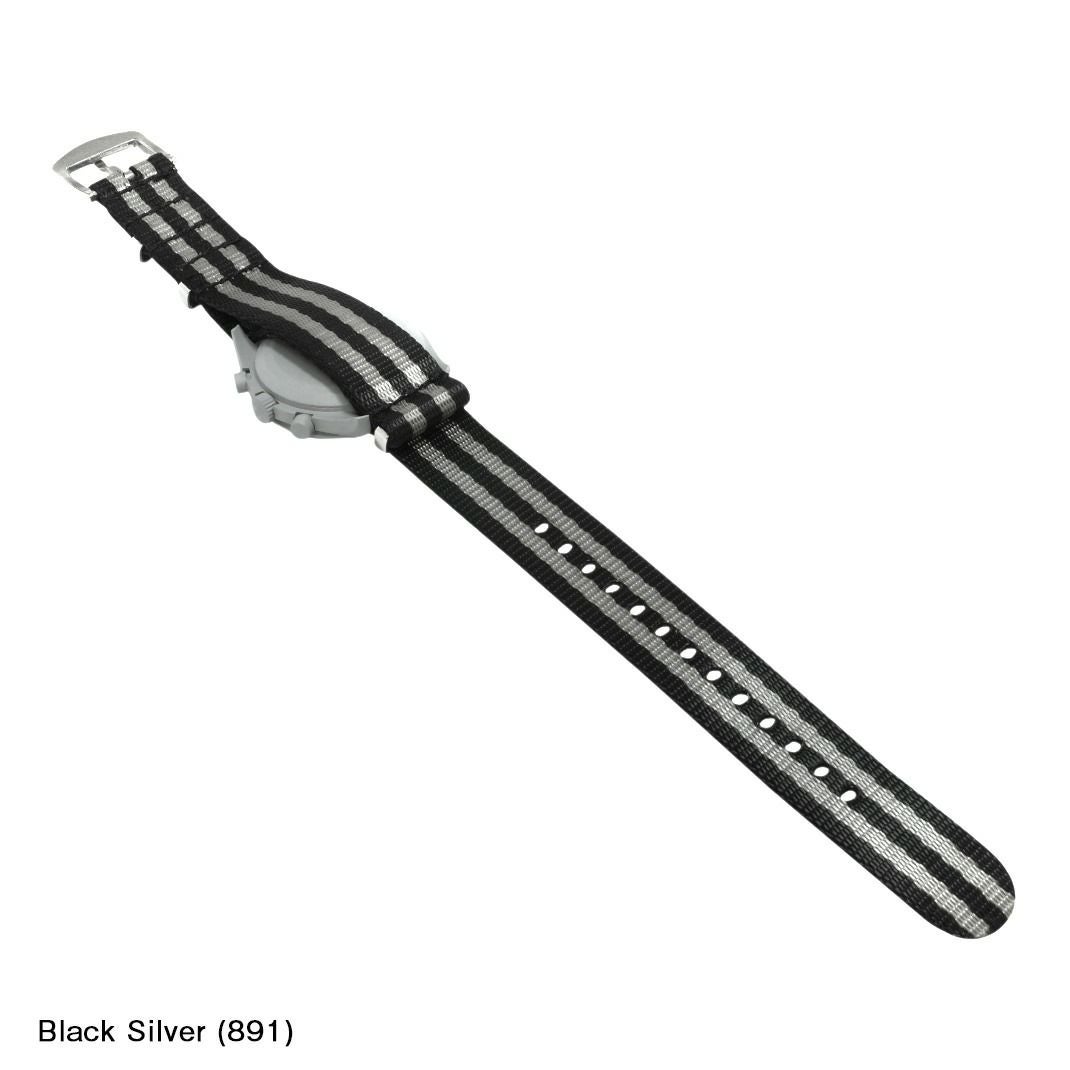 オメガ × スウォッチ ムーンスウォッチ 用 Omega X Swatch MoonSwatch にぴったりの CASSIS カシス TYPE NATO LX(LUXURY) ナトーエルエックス X1126CS1 20mm