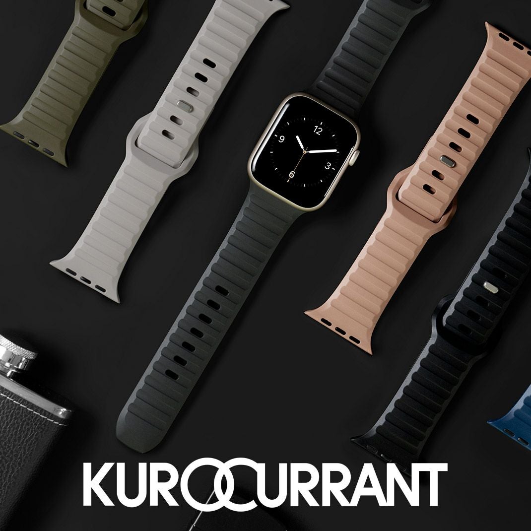 KUROCURRANT クロカラント スナップシリコンベルト シリコンラバー