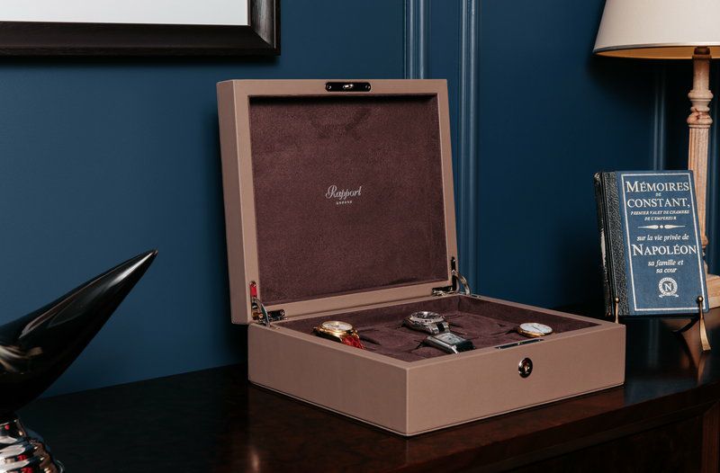 ラポート ロンドン(Rapport LONDON) Vantage Eight Watch Box in Earth