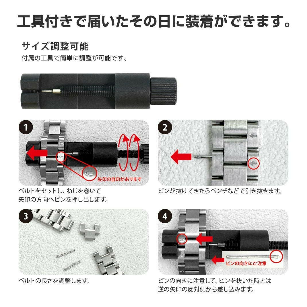 KUROCURRANT クロカラント 両開きチタンベルト チタン アップル