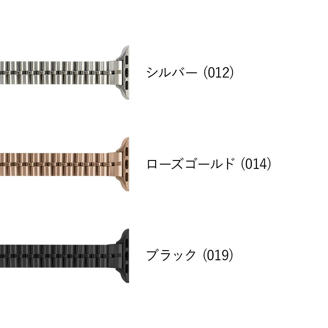 オリジナル　ベルクロタイプ3 KUROCURRANT クロカラント 3連ジュビリーステンレスベルト ステンレス