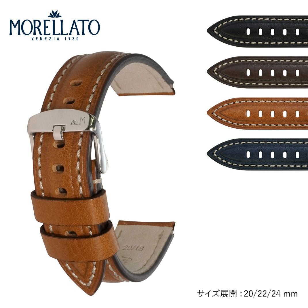 MORELLATO モレラート CARRA カーラ カーフ 牛革 時計ベルト X6023E22